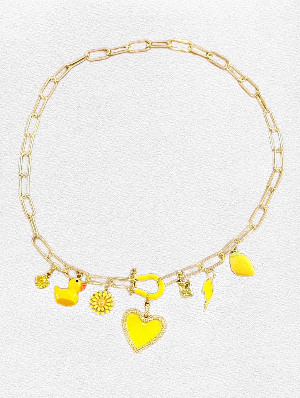 SUNSHiNE ON MY WINDOW MAKES ME HAPPi CHARMIE NECKLACE