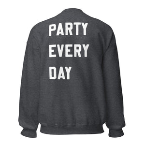 NM HERITAGE - PARTY EVERY DAY CREWNECK