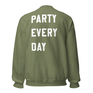 NM HERITAGE - PARTY EVERY DAY CREWNECK