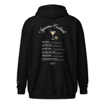 Load image into Gallery viewer, STUDIO 24 COCKTAIL LOUNGE ZIP UP HOODIE
