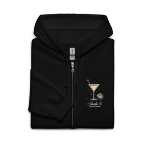 STUDIO 24 COCKTAIL LOUNGE ZIP UP HOODIE