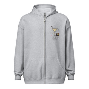 STUDIO 24 COCKTAIL LOUNGE ZIP UP HOODIE