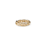 Load image into Gallery viewer, The Natalie McMillan Braided 14k Gold Taylor Ring, as we say in the Bay Area, hella comfy. Sure to be that ring that you just never take off. Pairs perfectly with the Lillian Bangle and Casandra Hoops! 
