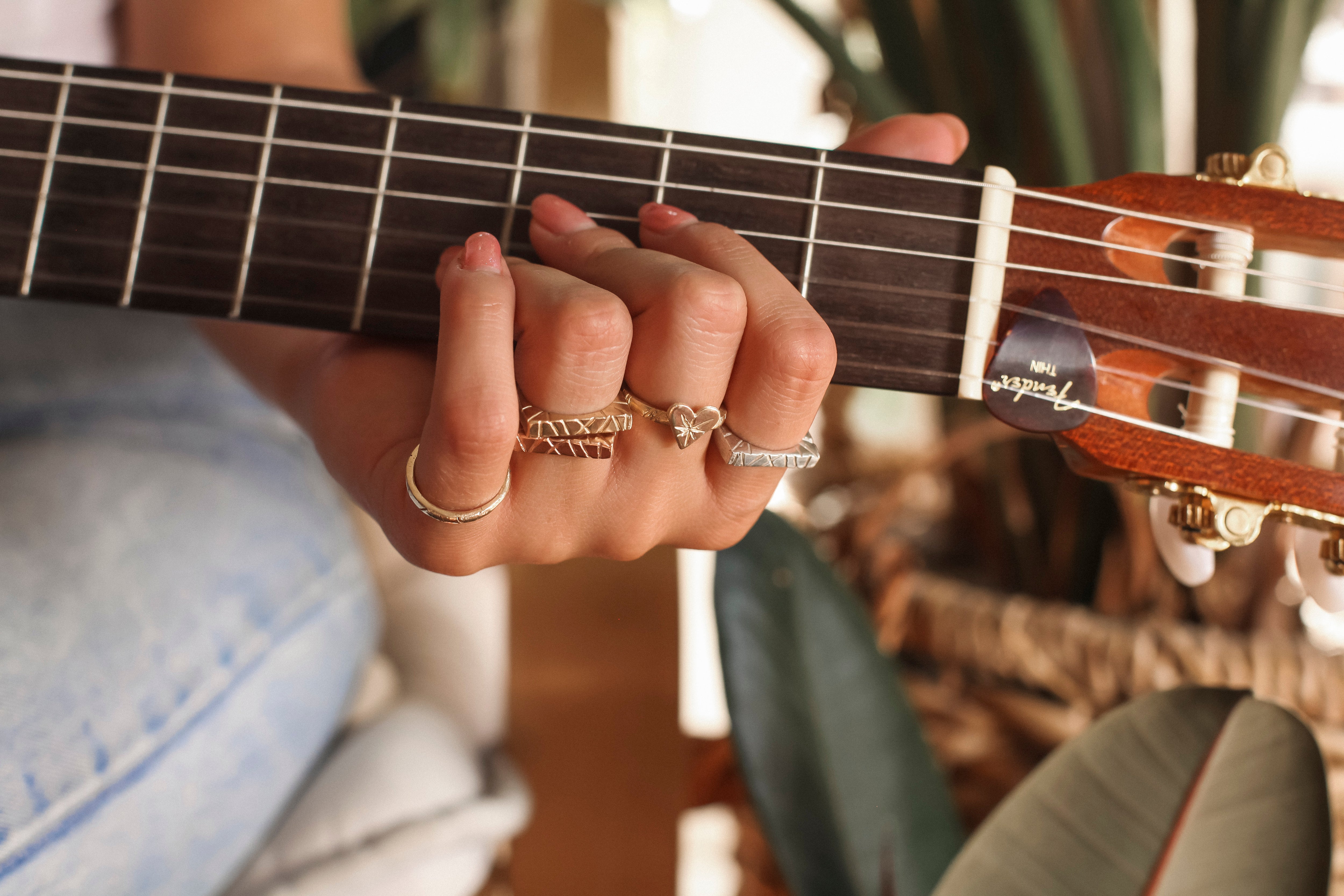 The Natalie McMillan 14k flat top is an amazing every day ring! It is incredibly comfortable, stackable, and lightweight. As always, it is handcrafted from start to finish and is a truly unique piece.